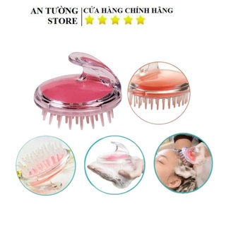 Lược Gội Đầu Massage Silicon