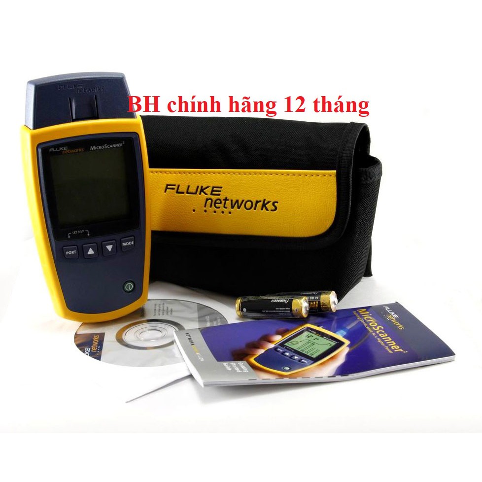 Máy test cáp mạng Fluke MicroScanner2 MS2-100. Hàng chinh hãng