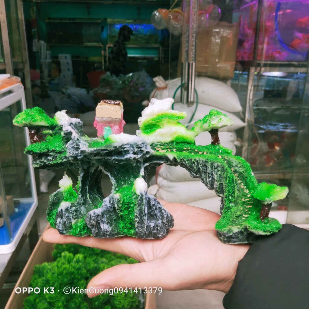 Mô Hình Núi - Hòn non Bộ - Trang Trí Bể cá cảnh