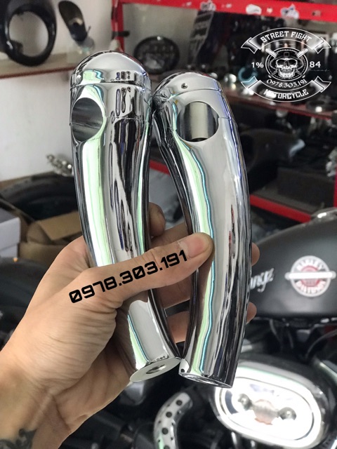 Gù nâng ghi đông bobber cho Rebel 300-500 và Harley Davidson