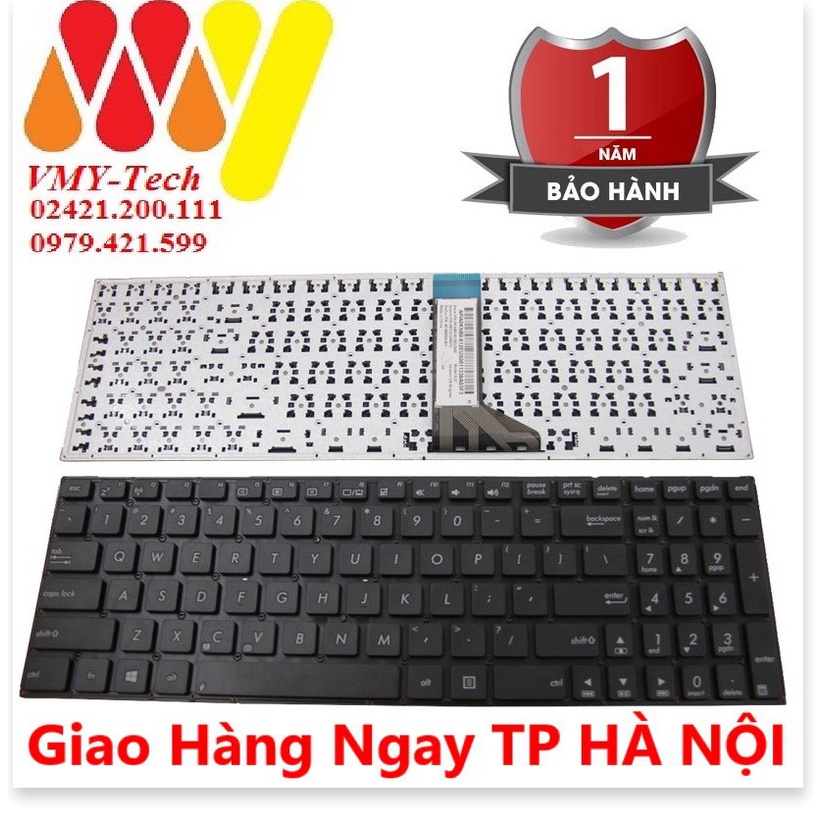 💛 Bàn phím laptop Asus X555U X555UF X555UJ X555UA Keyboard NEW - Bảo hành 1 năm 💛