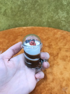 Móc khoá trà sữa