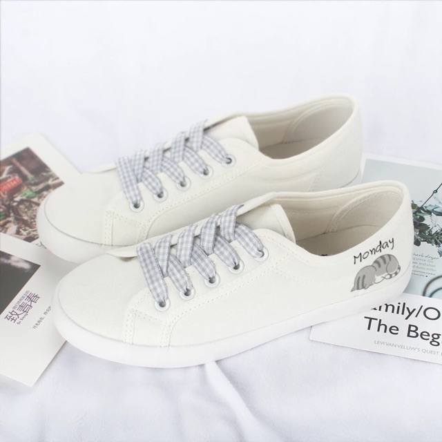 (Sẵn) Giày trắng nữ mùa hè 2021 phiên bản sinh viên Hàn Quốc Harajuku ulzzang | BigBuy360 - bigbuy360.vn