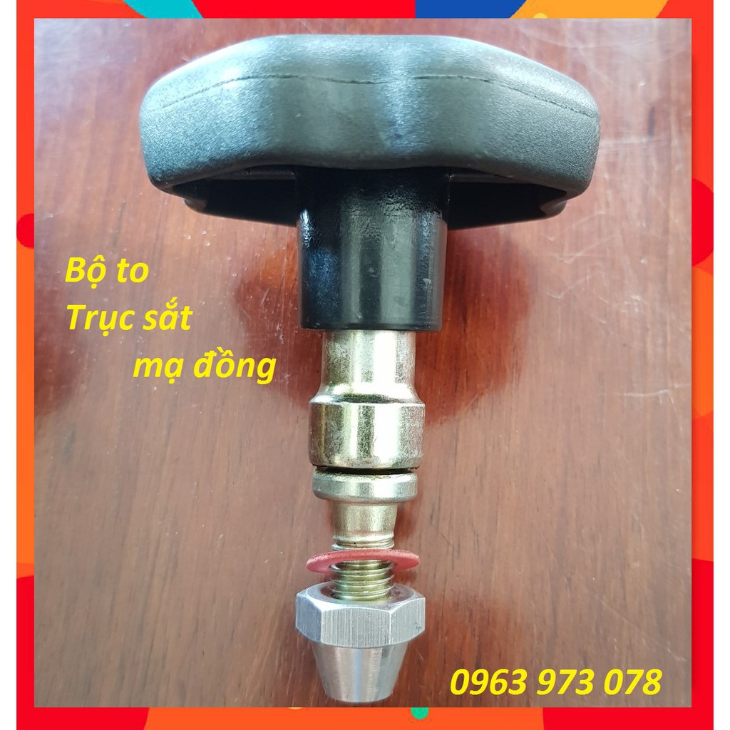 Trục đồng, núm vặn nồi áp suất ga 2 tay cầm