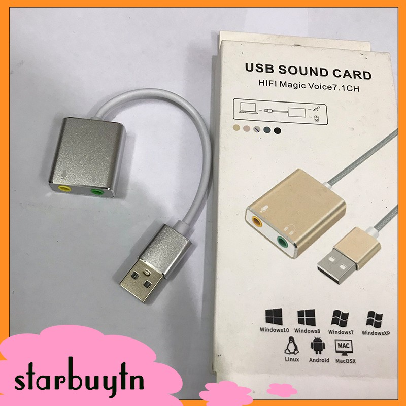 Usb to sound 7.1 | sound card usb