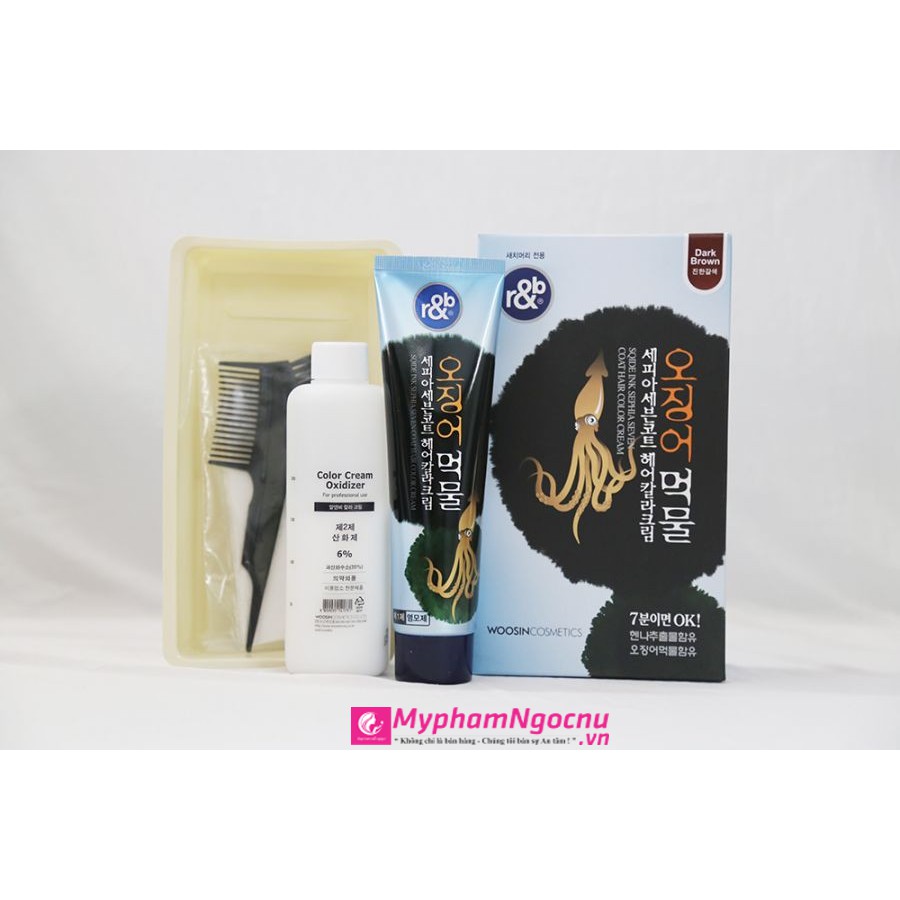 THUỐC NHUỘM TÓC THẢO DƯỢC HÀN QUỐC PHỦ MÀU TÓC BẠC