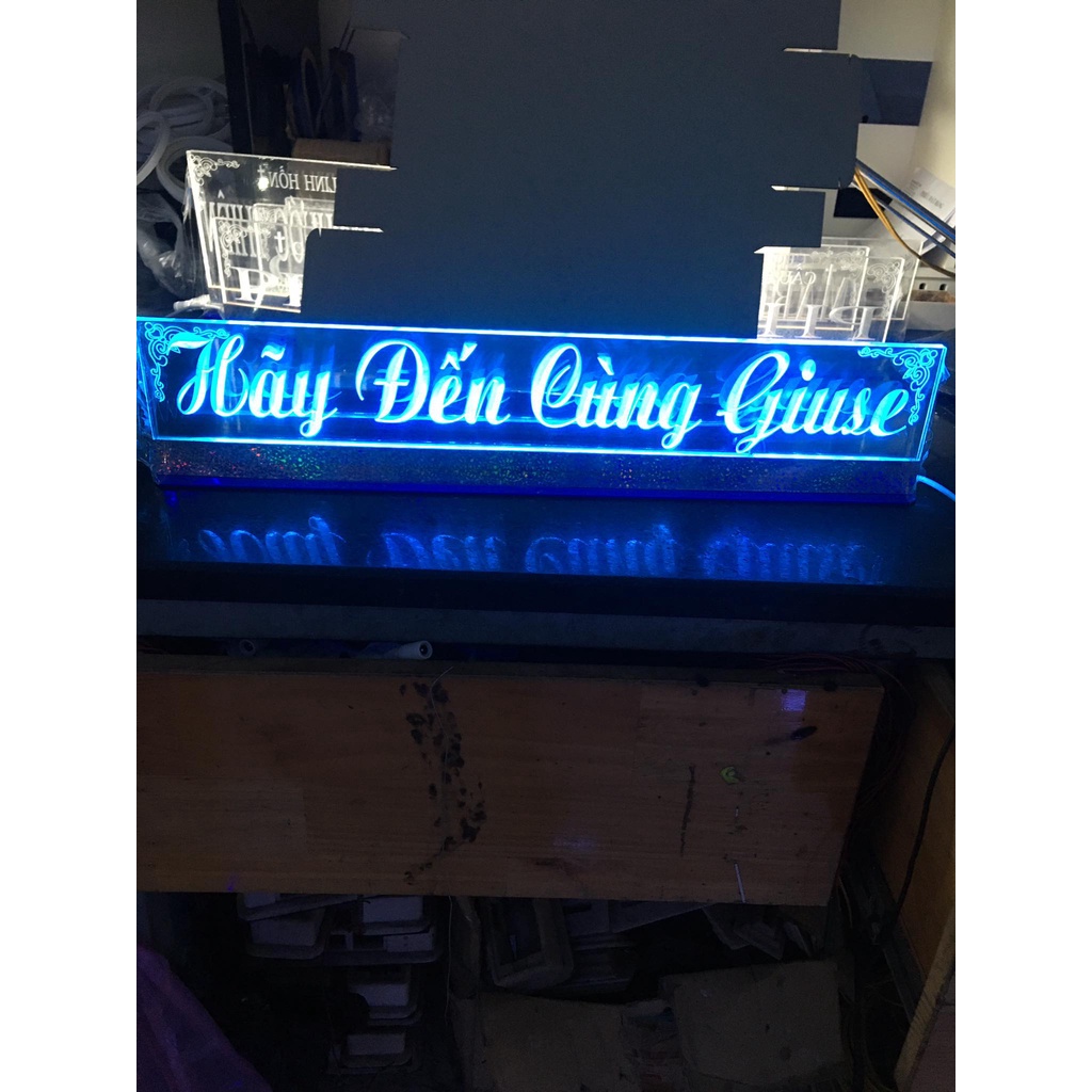 Tranh mica HÃY ĐẾN CÙNG GIUSE
