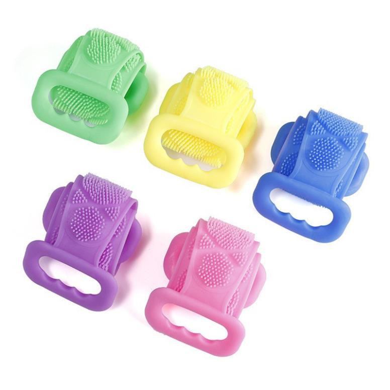Dụng cụ chà lưng 💓FREESHIP💓 Dụng cụ tắm chà lưng silicon an toàn cho da 9269