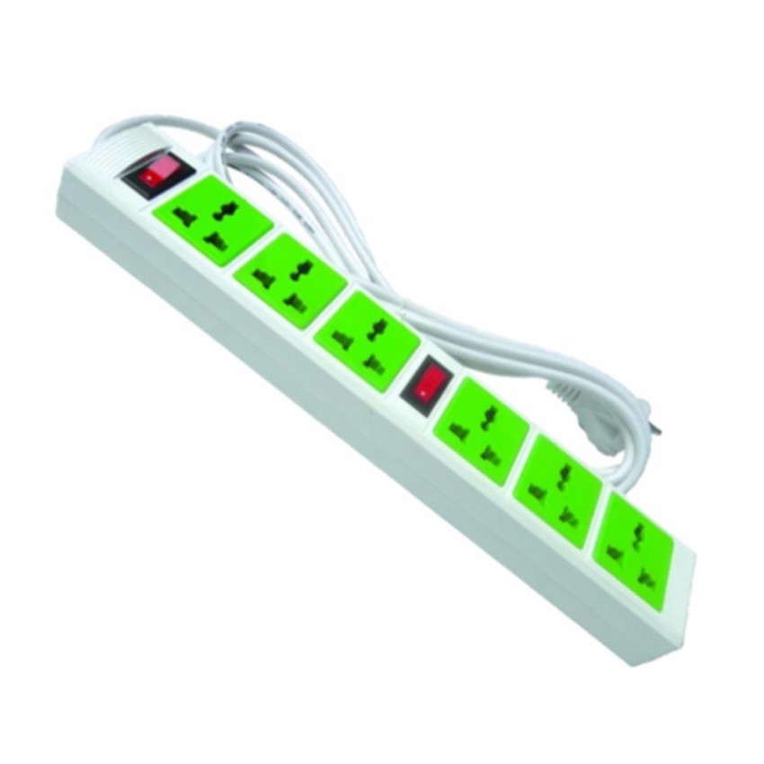 Ổ cắm 6 lỗ đa năng Trường Nhật Quang