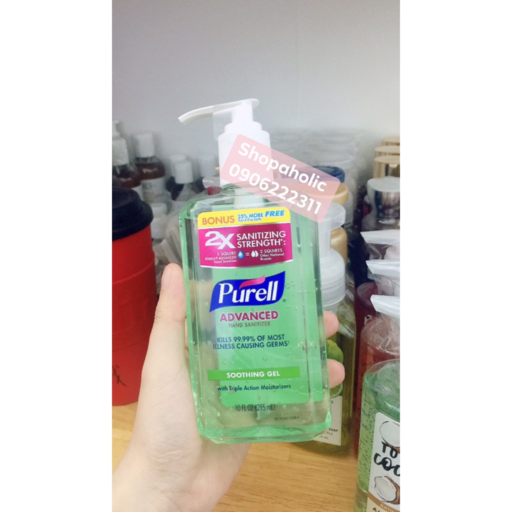 [HÀNG CÓ SẴN] Gel rửa tay khô diệt khuẩn Purell Advanced Hand Sanitizer