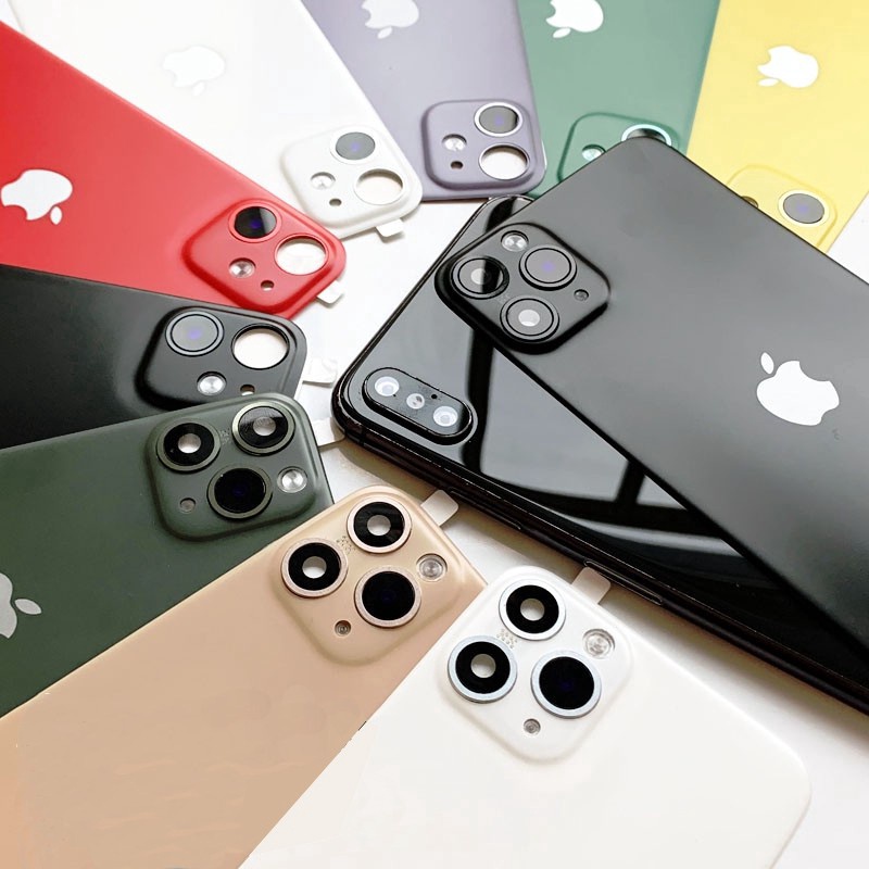 Ốp điện thoại mềm bảo vệ camera 2 trong 1 cho iPhone X Xr XS MAX Convert to 11 PRO MAX