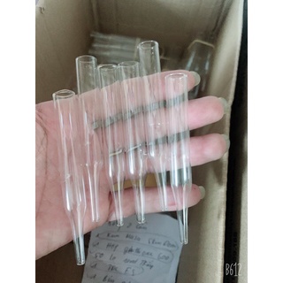 Combo 10 ống hút mụn thủy tinh