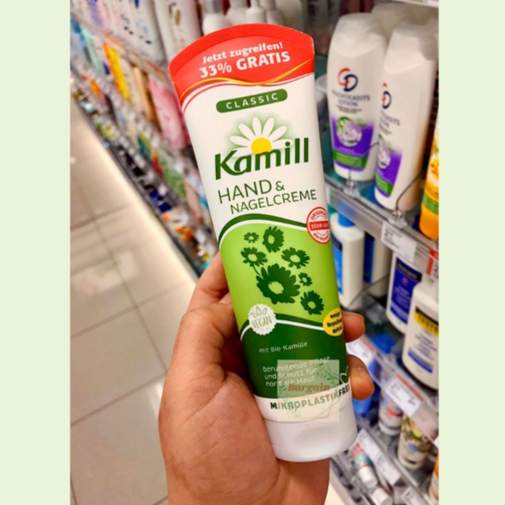 Kem tay dưỡng da tay Kamill HAND &amp; NAGELCREME 100ml giúp làm dịu da tay mềm mại dịu dàng cấp ẩm chống nẻ cho tay của Đức