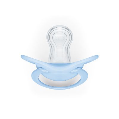 Bộ 2 núm ti giả Silicone Nuk Genius (từ 0 - 6 tháng tuổi)