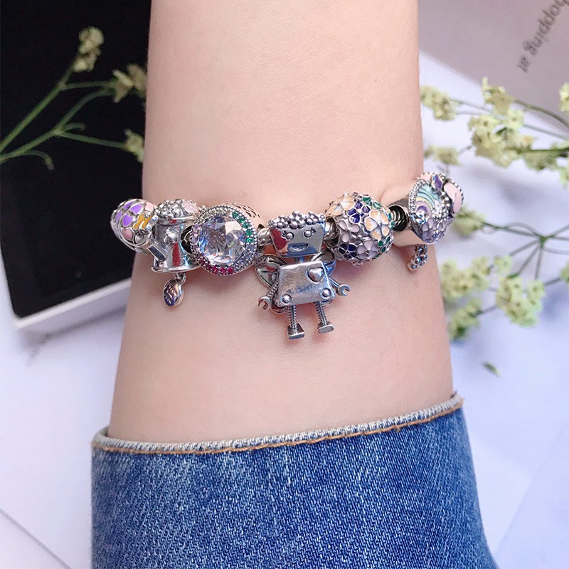 [Hàng cao cấp] Vòng Bạc S925 ALE Cao Cấp - Vòng Charm Bạc Chuẩn S925 - Mã sản phẩm VONGBAC_DN111