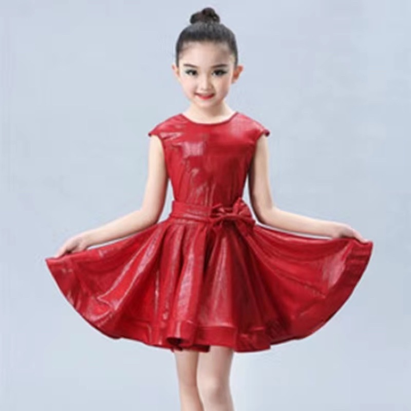 Đầm khiêu vũ dance biểu diễn bé gái
