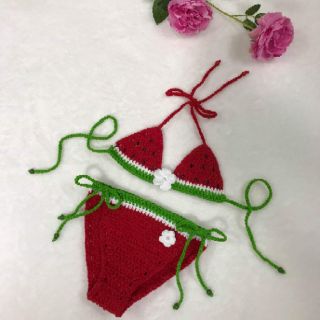 BIKINI CHO BÉ HÌNH DƯA HẤU ( DƯA VÀNG - DƯA ĐỎ )