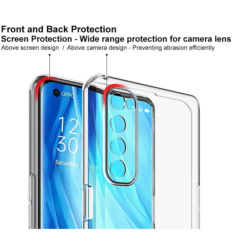 [Loại Tốt-Ảnh Thật] Ốp lưng OPPO Reno4 PRO Silicon Dẻo Trong Suốt