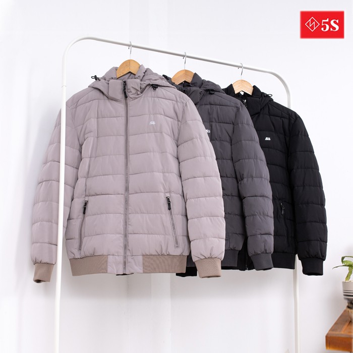 Áo Phao Nam 5S Kiểu Dáng Bomber, Chất Liệu 100% Polyester, 3 Màu Basic, Có Mũ, Chần Bông Dày, Giữ Ấm Cực Kì Tốt (022-02) | BigBuy360 - bigbuy360.vn