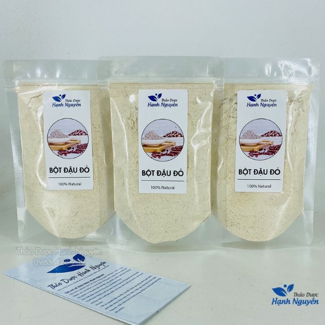 Bột Đậu Đỏ 500g (Có hút chân không) - Đậu Đỏ Đã Rang Thơm