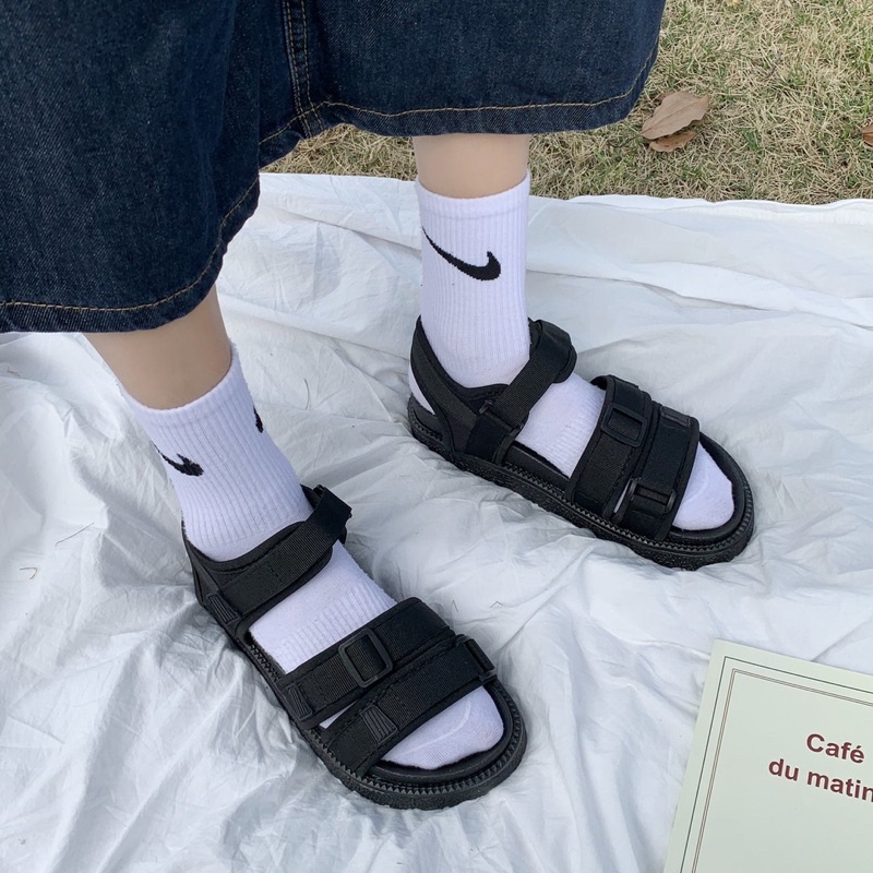 - D13_Dép sandal ulzzang nữ phong cách Retro cá tính