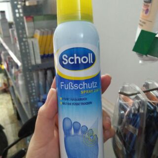 Xịt chân và giày Scholl 24h