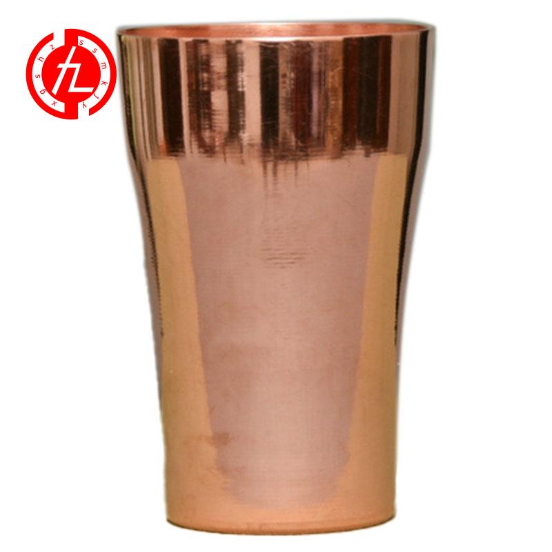 Cốc uống nước cafe làm thủ công bằng đồng nguyên chất 400ml