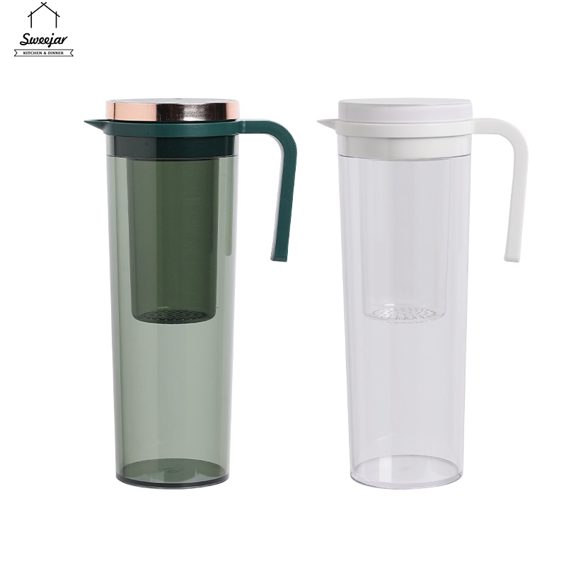 Sweejar Bình Nước Nóng Lạnh/ Lạnh Bằng ABS 1.2L Có Bộ Lọc Tiện Dụng Cho Tủ Lạnh/ Nhà Cửa