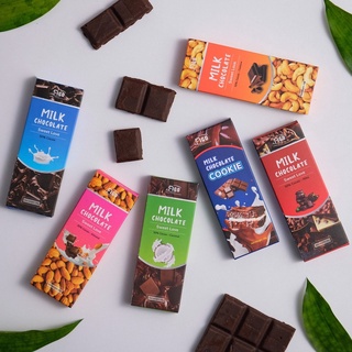 Chocolate 20gr Mix các vị Kẹo Socola sữa và Kẹo socola đen FIGO