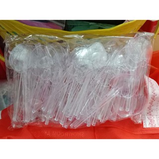 Combo 100 xẻng tim [màu trắng]