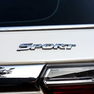 Logo thể thao dán trang trí cửa xe hơi toyota highlander bằng chất liệu ABS