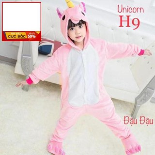 BỘ ĐỒ HÌNH THÚ - UNICORN HỒNG