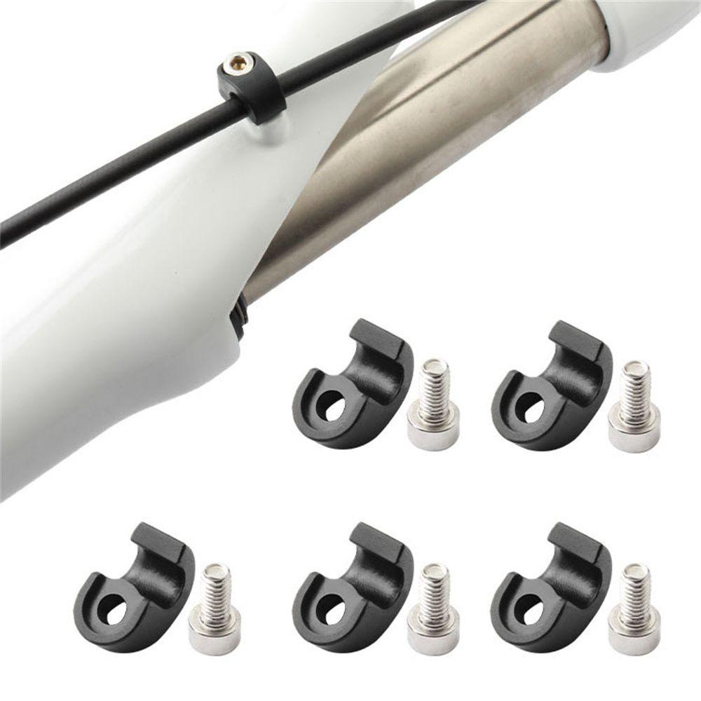 Bộ 5 Kẹp Cố Định Dây Cáp Phuộc Xe Đạp Siêu Bền Tiện Dụng