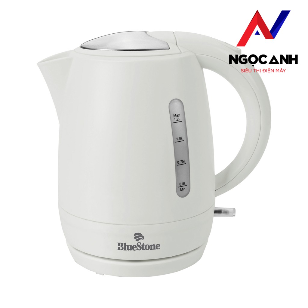 Bình Siêu Tốc Bluestone KTB-3311 1.2L, Xám Trắng, 2200W, Ruột Inox 304