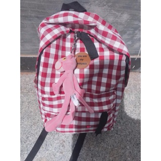 ORDER Balo kẻ caro basic - 3 màu