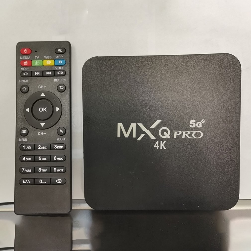 Hộp Tv Thông Minh 4g + 64g & Jogadores Mxq Pro 4k 5g 1g 8g Rk3229 Quad Core Android7.1 Reprodutor 3d Mxqpro