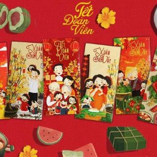 Bao lì xì Tết dân gian độc đáo