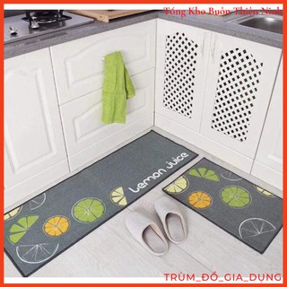Bộ 02 thảm nhà bếp cao cấp (40 x 60 và 40 x 120 cm)