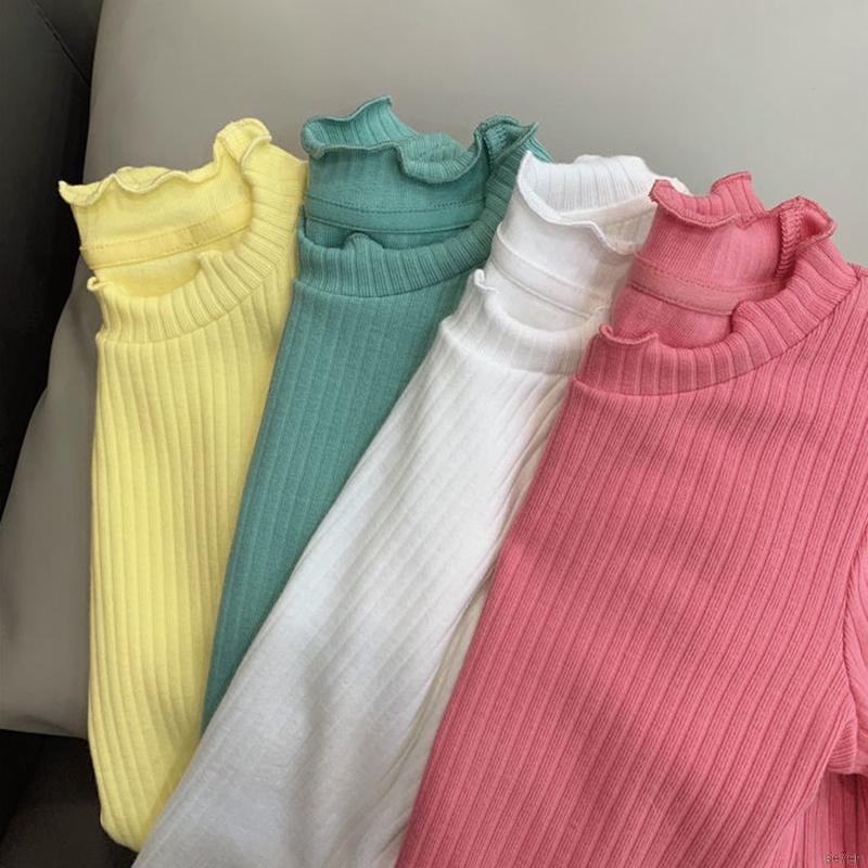 Áo Sweatshirt Tay Dài Thời Trang Mùa Thu Cho Bé Gái Từ 2 - 7 Tuổi