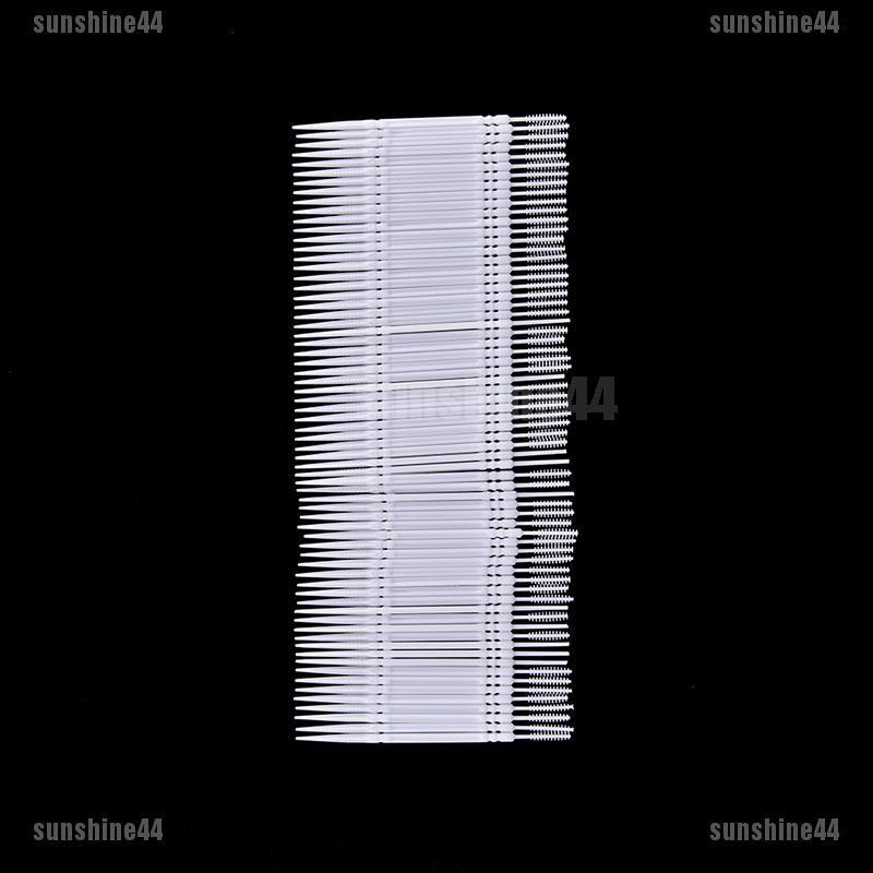 Set 1100 Bàn Chải Nhựa 2 Chiều Vệ Sinh Răng Miệng Chuyên Dụng