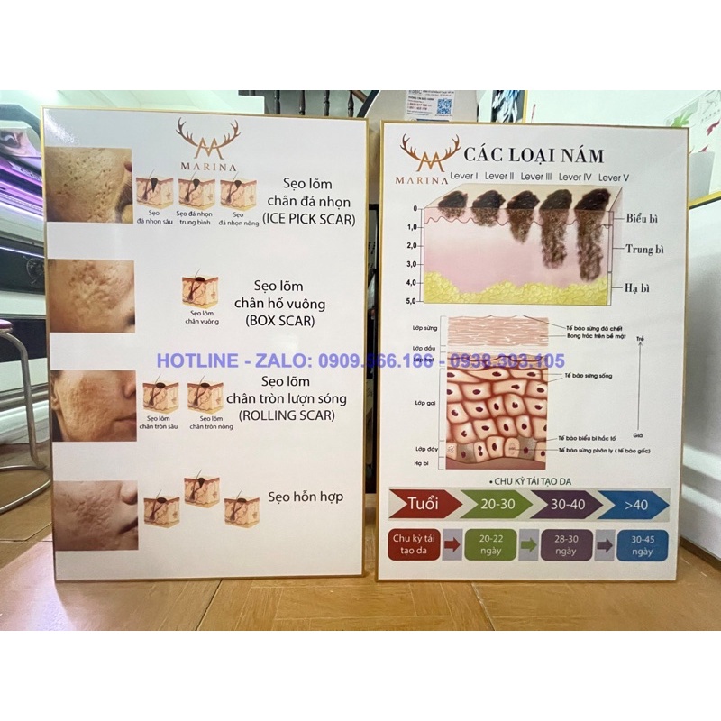 KHUNG TRANH SPA CHĂM SÓC DA MẶT CHO  THẨM MỸ VIỆN- SPA