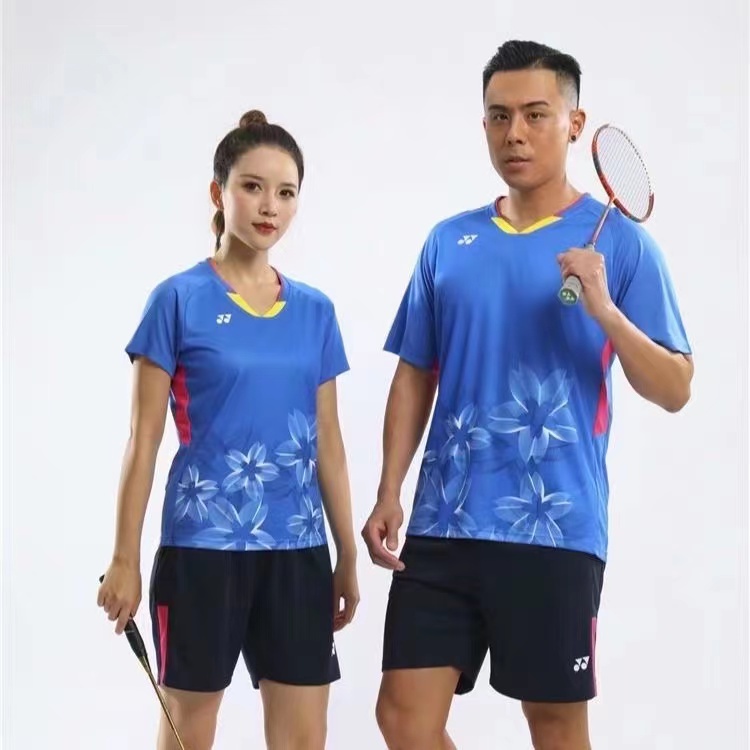 Bộ Quần Áo Thể Thao Cầu Lông Yonex Tay Ngắn Nhanh Khô Phong Cách Nhật Bản Cho Nam Và Nữ 6056 10376