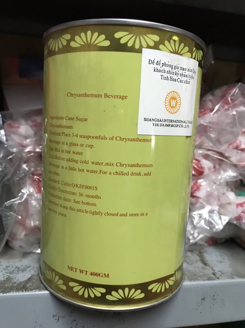 Trà hoa cúc hòa tan 400g