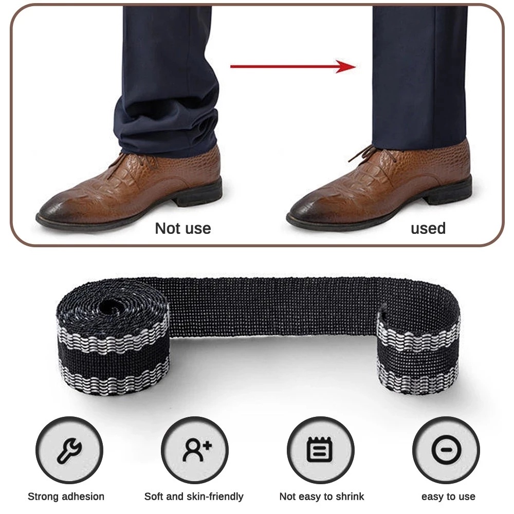 Miếng Dán Cố Định Viền Quần Jean / Quần Đùi Bằng Vải Ủi DIY Nhanh Chóng Có Thể Giặt Được