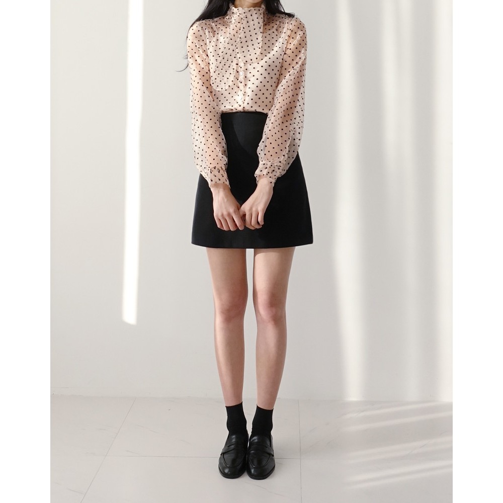 Chân Váy Form Dáng Chữ A Basic Hàn Quốc ( có quần trong ) | BigBuy360 - bigbuy360.vn