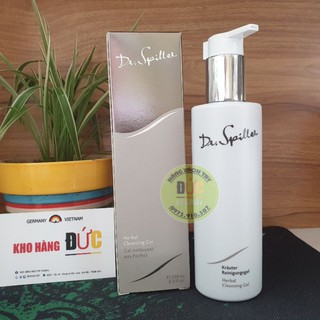 (Bill Đức) Sữa rửa mặt thảo dược cho da dầu mụn Dr.Spiller Herbal Cleansing Gel 200ml