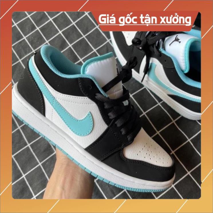 [FreeShip+ Hàng Xịn] Giày thể thao, Giày sneaker, Giày jordan 1 xanh ngọc cổ thấp