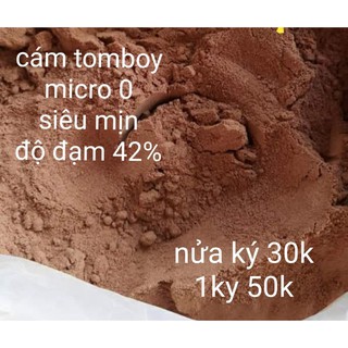 cám tomboy micro 0 siêu mịn. chỉ 50k