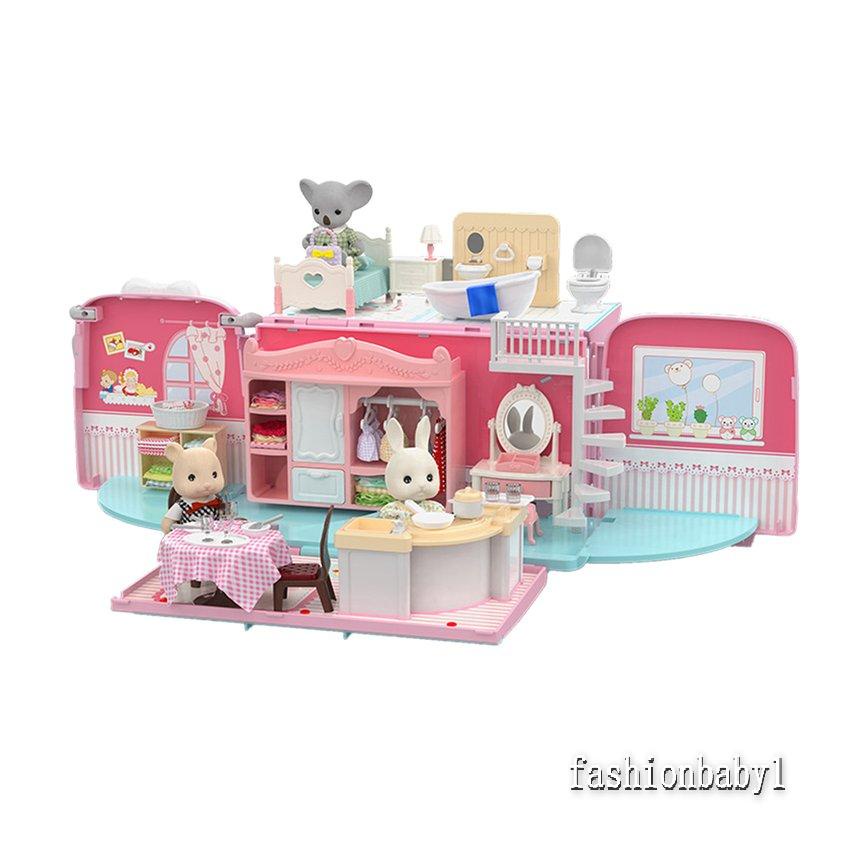 Mô hình nhà búp bê Koala Town dễ thương cho bé