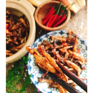 [150gr] Cá cơm hoa chuối kho tiêu chay, thực phẩm chay